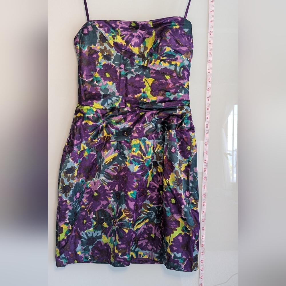 Floral Strapless Dress
